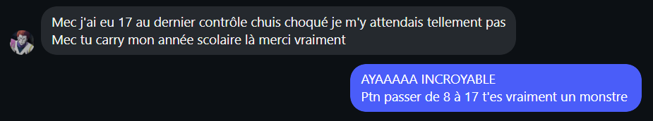 Témoignage d'élève accompagné par Self-Made Maths 1